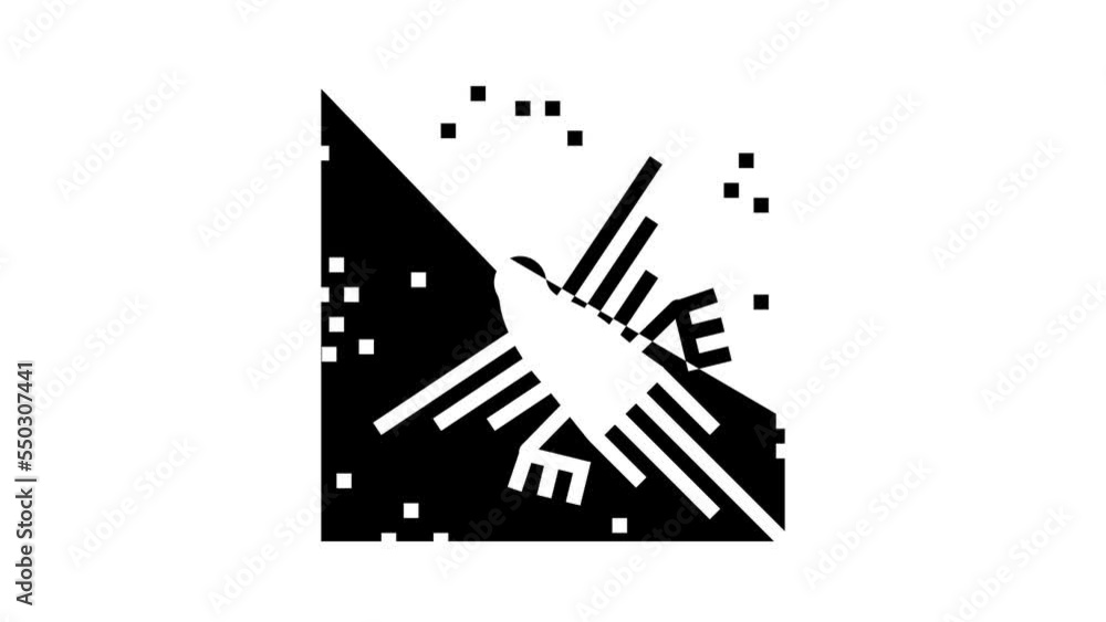 nazca picture glyph icon animation nazca picture glyph icon animation