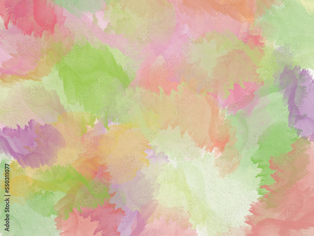 colorful vector background watercolor paint