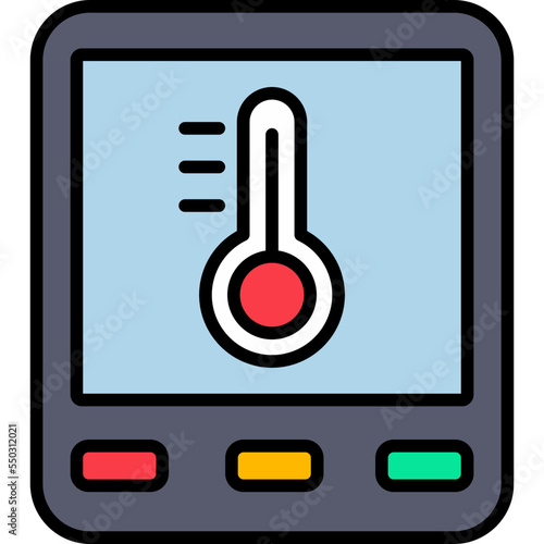 Temperature Control Icon