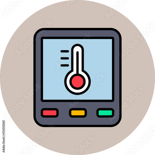 Temperature Control Icon