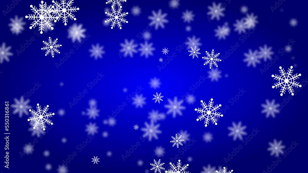 snow cristal moving on blur blue background animation. snow cristal moving abstract. snow cristal moving on blur blue background animation. snow cristal moving abstract.