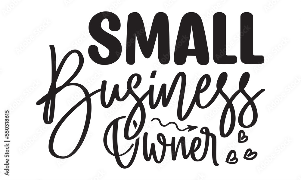 Small Business SVG Design Template Small Business SVG Design Template