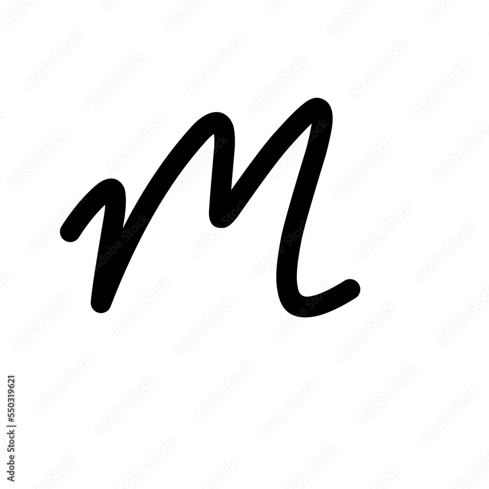 Lettering Vector rounded font alphabet Lettering Vector rounded font alphabet