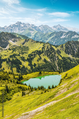 Seealpsee in den Allgäuer Bergen