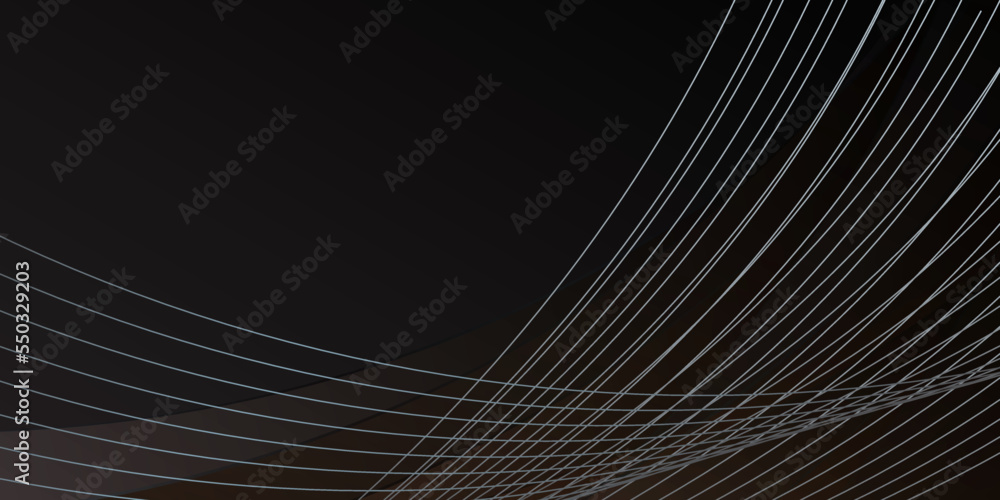 Abstract black and white background with random geometric pattern ...