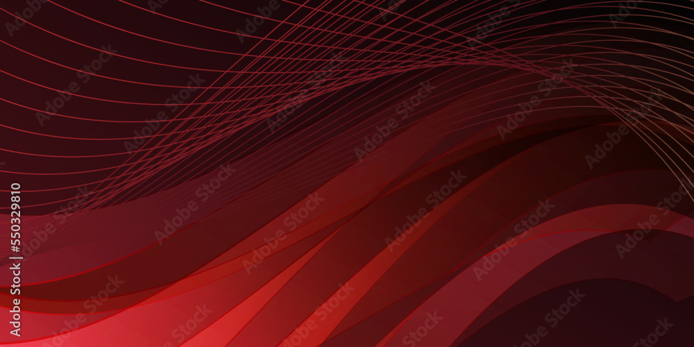 Red black elegant abstract background. Luxurious dark red background with wavy lines Red black elegant abstract background. Luxurious dark red background with wavy lines