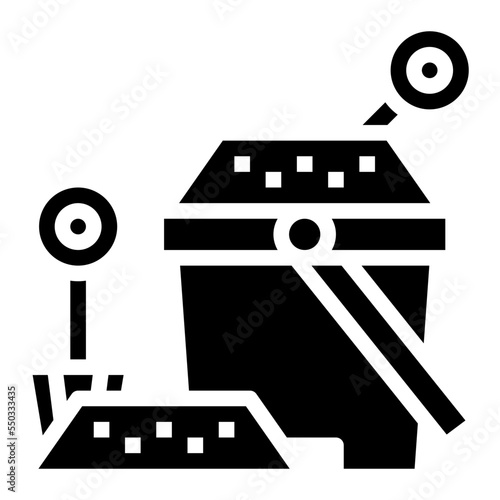 sand pail shovel toy summer icon