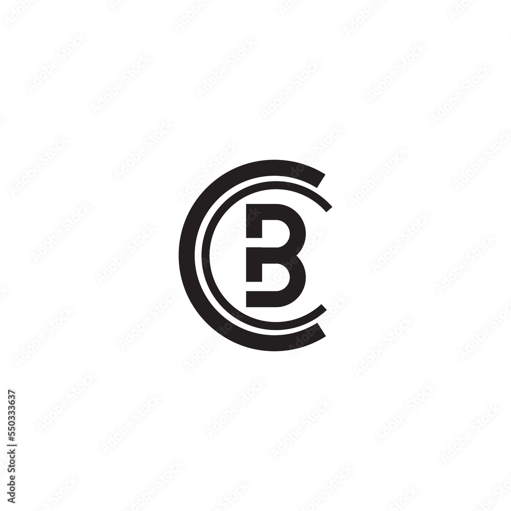 CB logo initial template design vector CB logo initial template design vector