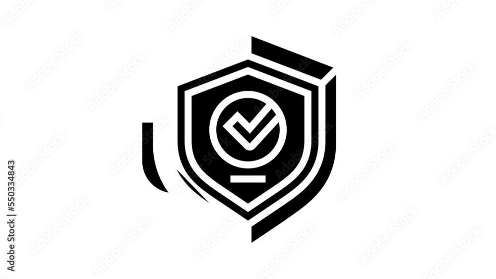 badge quality glyph icon animation badge quality glyph icon animation