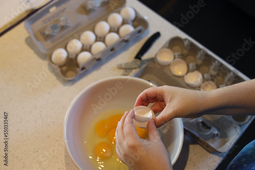 Making eggs