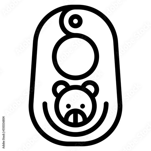 baby bib bib kid baby icon