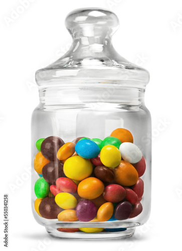 Jelly Bean Jar Half Empty