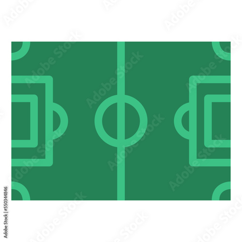soccer field sport subject school icon