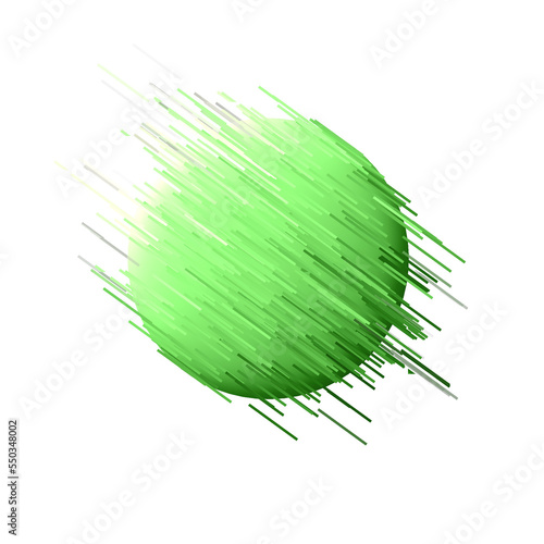 Green sketchy abstract circle scribble background. Free Text Frame White Transparent