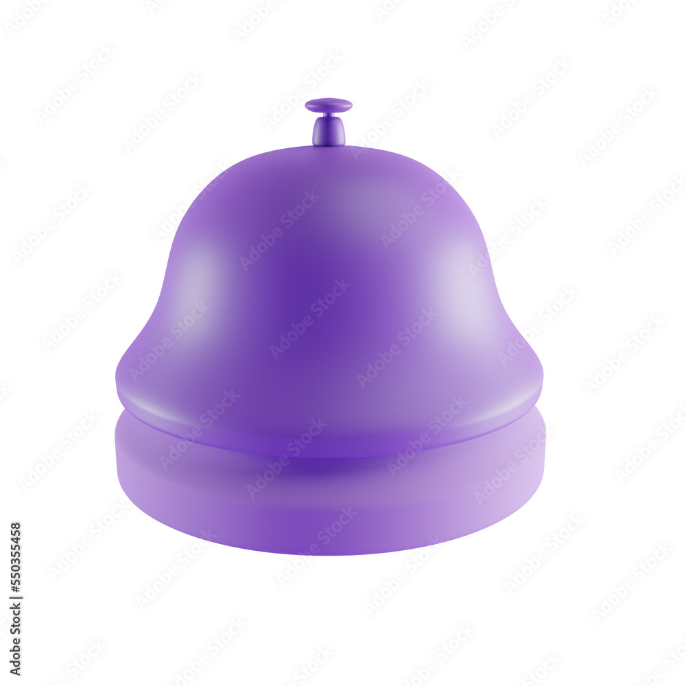 hotel bell 3d icon hotel bell 3d icon
