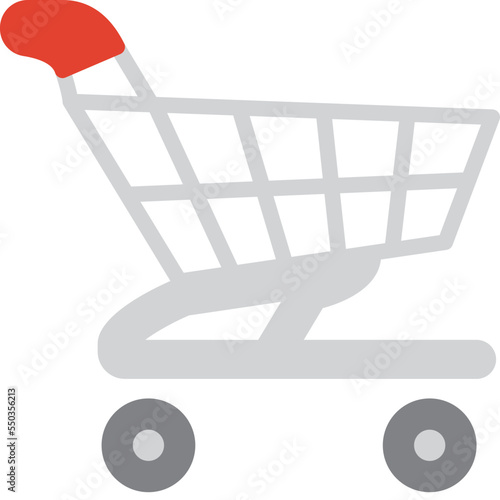 shopping cart flat icon