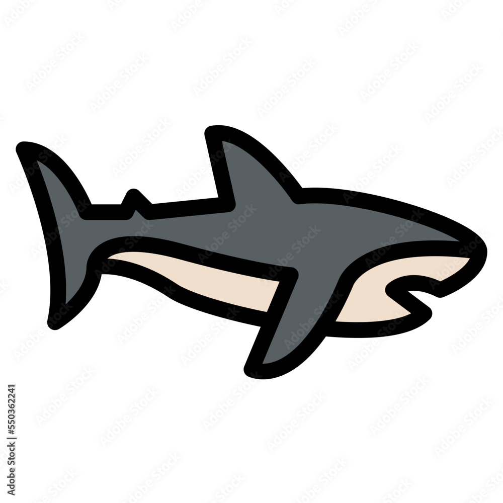 shark animal zoo wild life icon shark animal zoo wild life icon