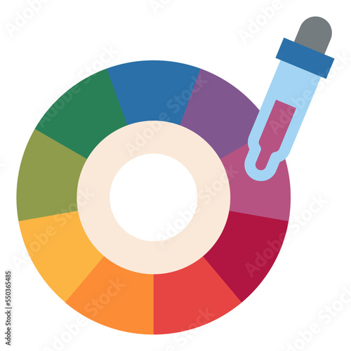 color picker art graphic icon