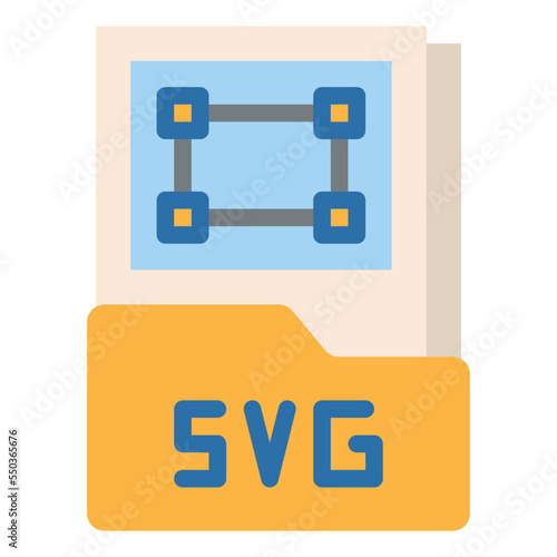 svg file format digital graphic icon