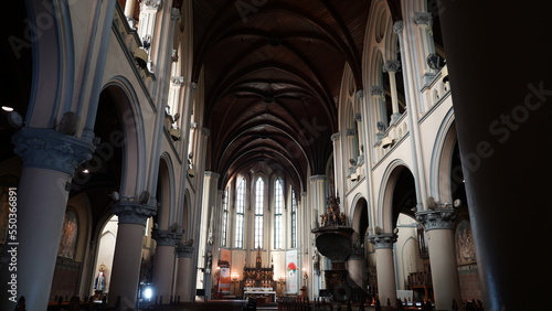 interior of the cathedral