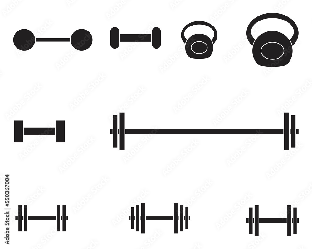 Gym barbell dumbbell kettlebell collection Gym barbell dumbbell kettlebell collection