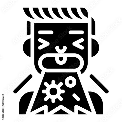 human coughing health illness icon