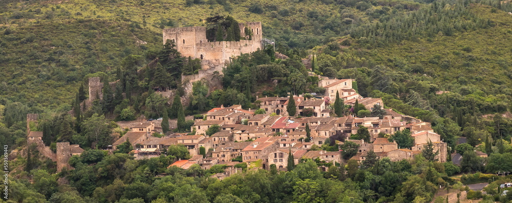 Castelnou, an awesome medieval village in South of France