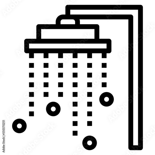 take shower health hygiene routine icon