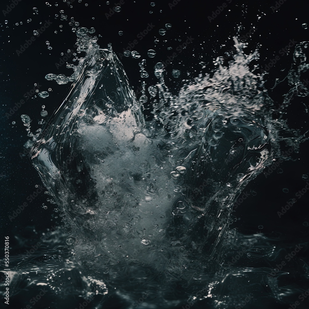water splash closeup shot with bubbles water splash closeup shot with bubbles