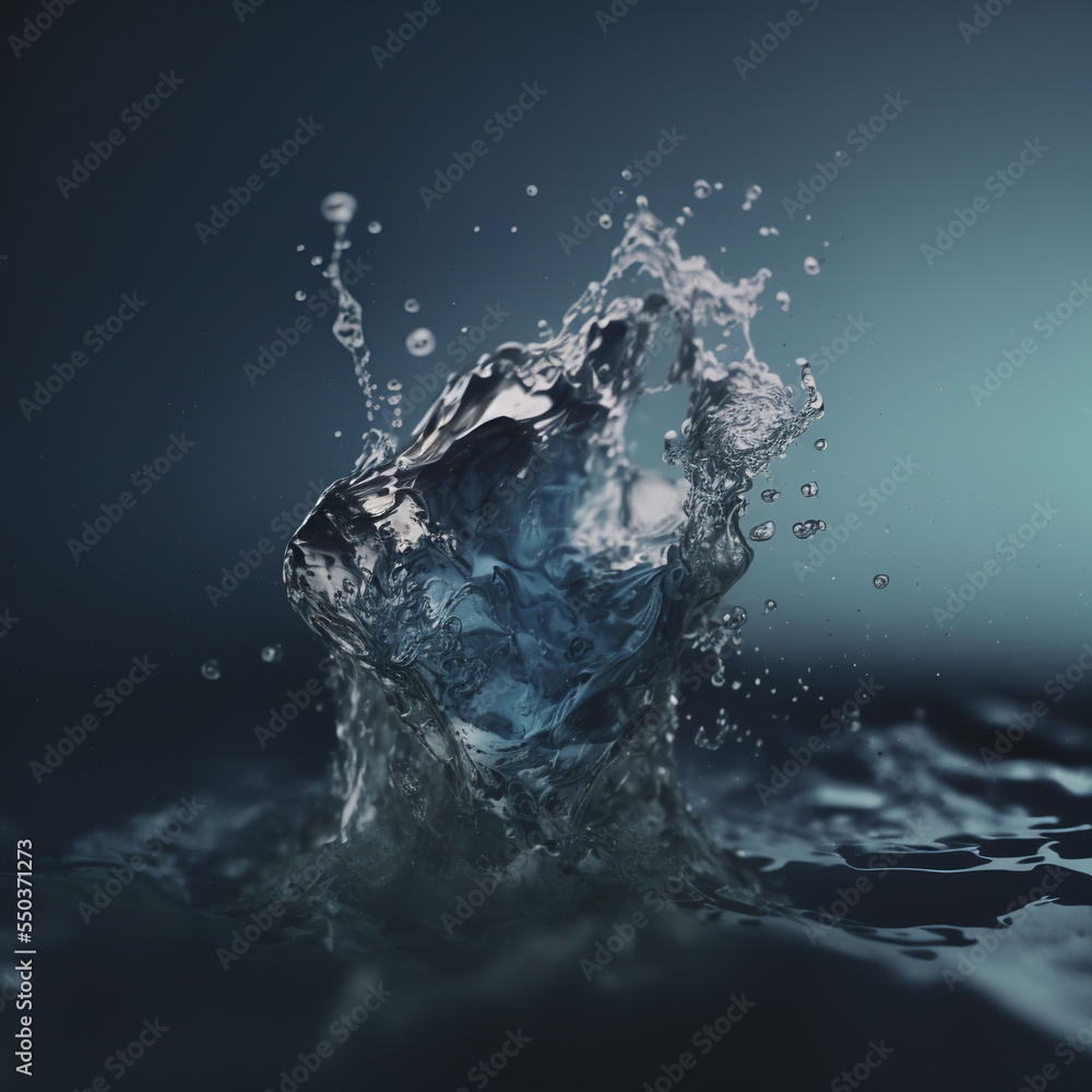 water splash closeup shot with bubbles water splash closeup shot with bubbles