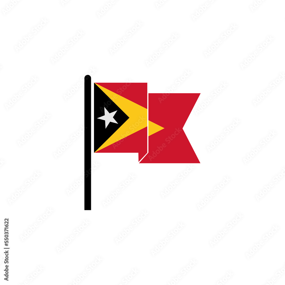 Independence day of East Timor vector set sign symbol Independence day of East Timor vector set sign symbol