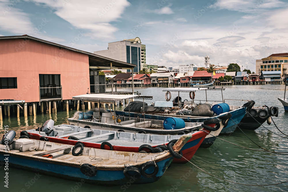 architect, architecture, asia, asian, attraction, Boardwalk, boat, building, capital, chew, chew jetty, chinese, clan, fisherman, fishing, fishing boats, George, george town, georgetown, harbor, herit