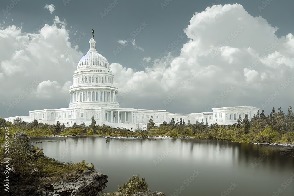 White Capitol, meditaranien landscape