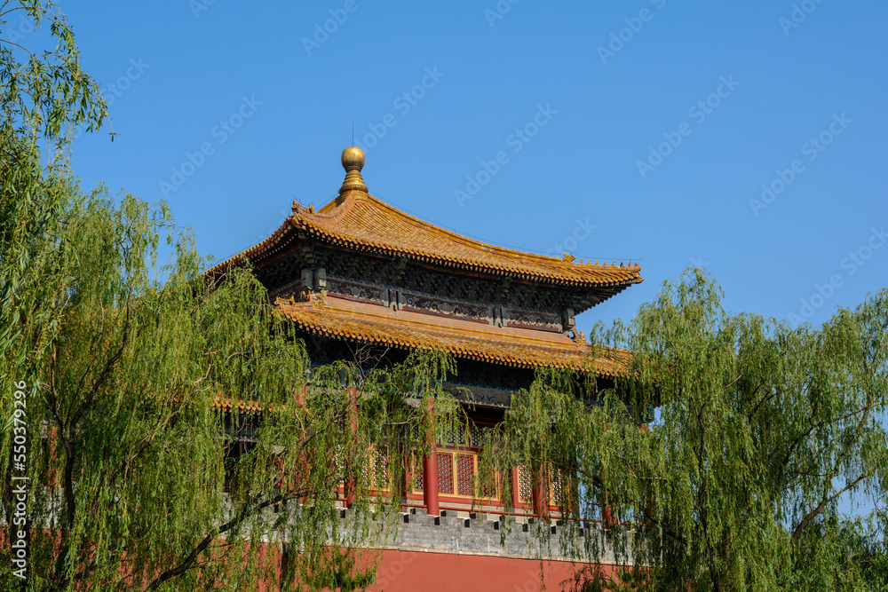 The Forbidden City. History of civilization. Beijing China