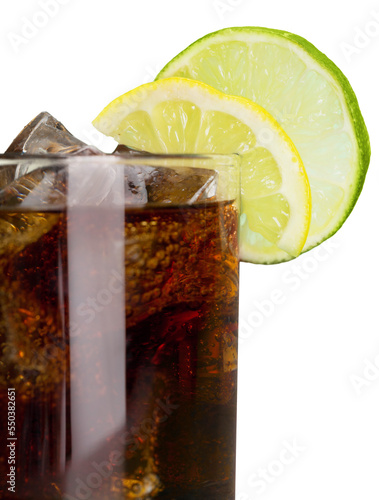 Photography Glass of alcohol drink isolated on white