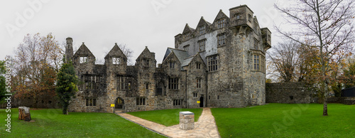 Panorama of Donegal Castle. Northern Ireland. photo
