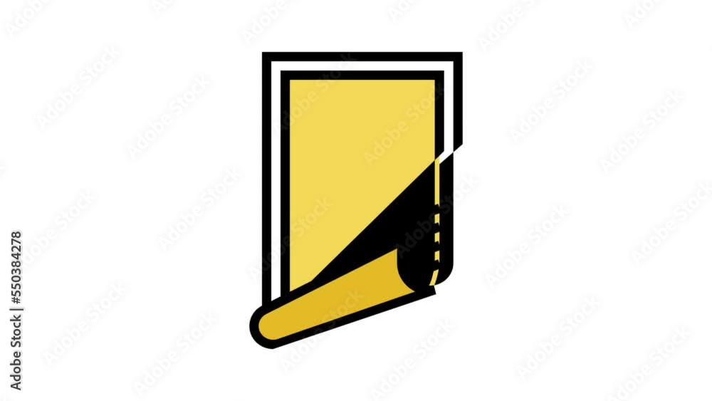 sticker ribbon banner design color icon animation sticker ribbon banner design color icon animation