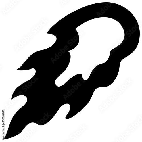 meteor solid icon