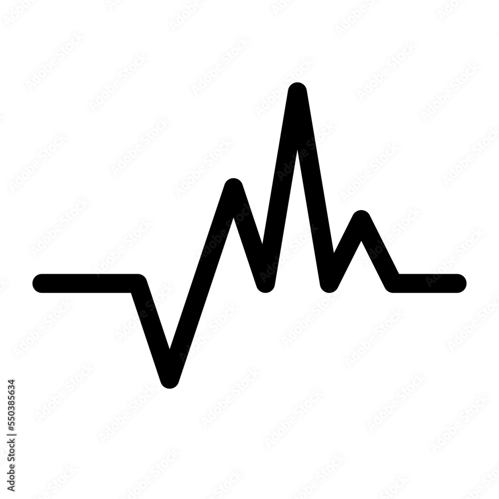 Vector pulse Icon Vector pulse Icon