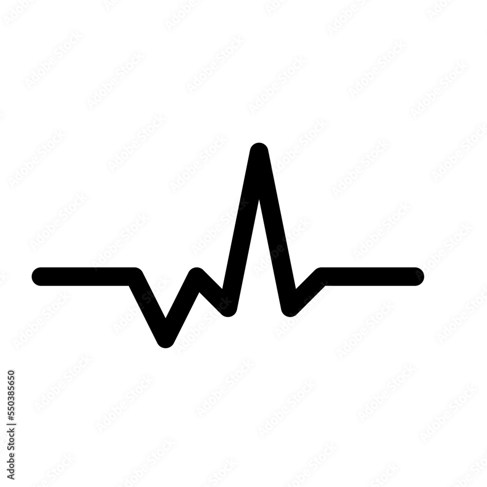 Vector pulse Icon Vector pulse Icon