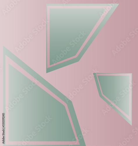 Wallpaper Design. Geometric pattern. Gradients and color combinations. Abstract composition. Avant-garde art