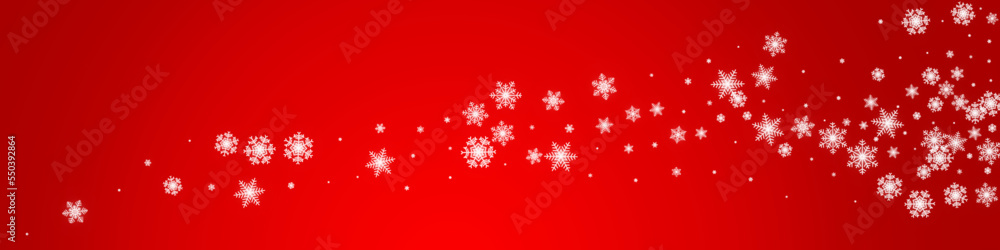White Snowfall Vector Transparent Panoramic White Snowfall Vector Transparent Panoramic