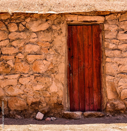 casa de barro no sul da bolívia