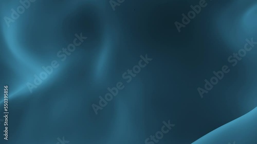 Beautiful Abstract 4k Looping Background with flowing elegant shapes, calm neutral and Luxurious Cloth or Liquid Wave Patterns in Soft Blue – Perfect for Events, Intros, and Elegant Wallpaper Designs
 photo