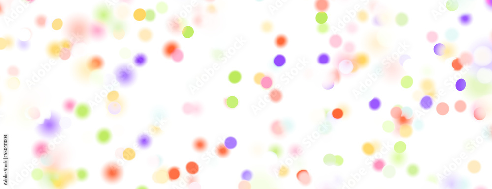 Multicolor confetti abstract background with a lot of falling pieces, isolated on a white background. Festive decorative tinsel element for design Multicolor confetti abstract background with a lot of falling pieces, isolated on a white background. Festive decorative tinsel element for design