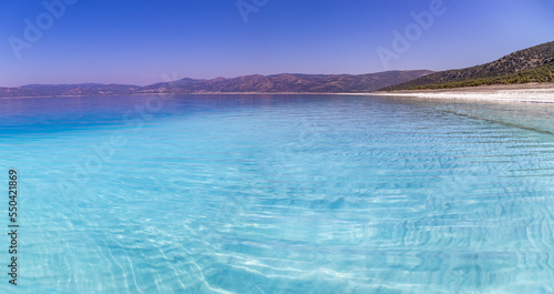 Lake Salda, Turkey. Summer time