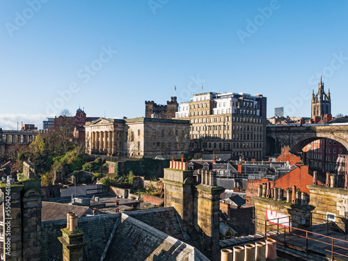 Architecture of Newcastle upon tyne, UK