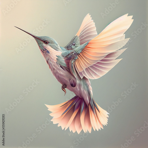 Tableau sur toile hummingbird