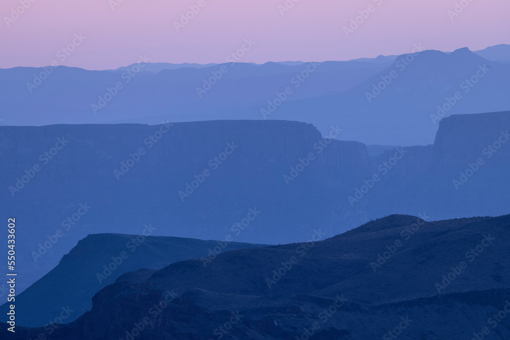 Miles of mountains at Big Bend National Park in West Texas Miles of mountains at Big Bend National Park in West Texas