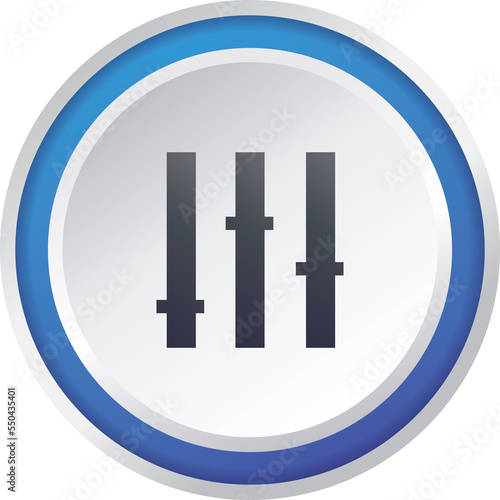 fillter flat icon button vector design photo